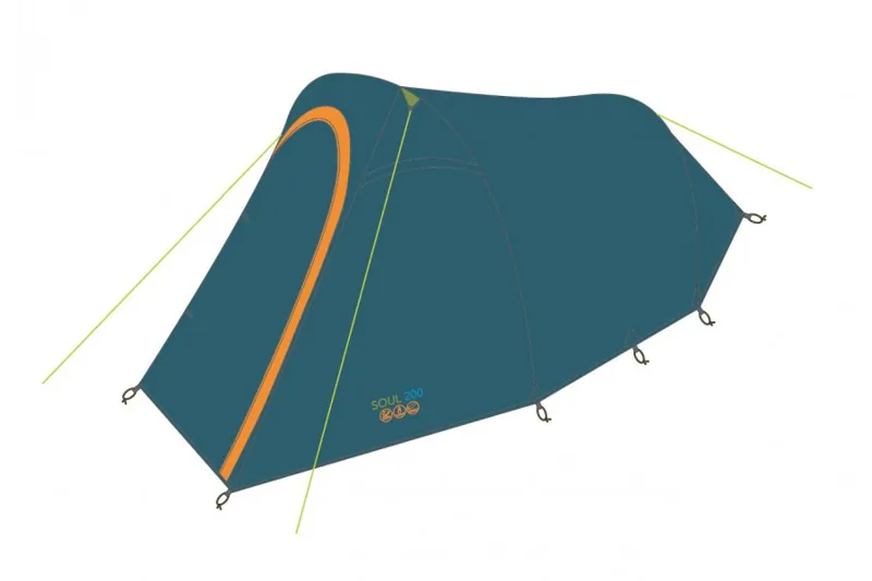 Vango Soul 200 CLR Tent in Blue -1